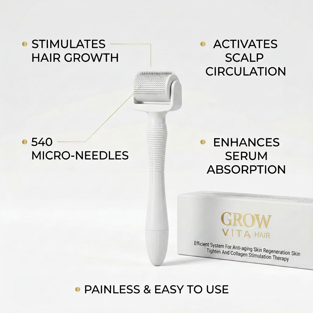 Derma Stamp – Precision Scalp Activation for Maximum Hair Growth